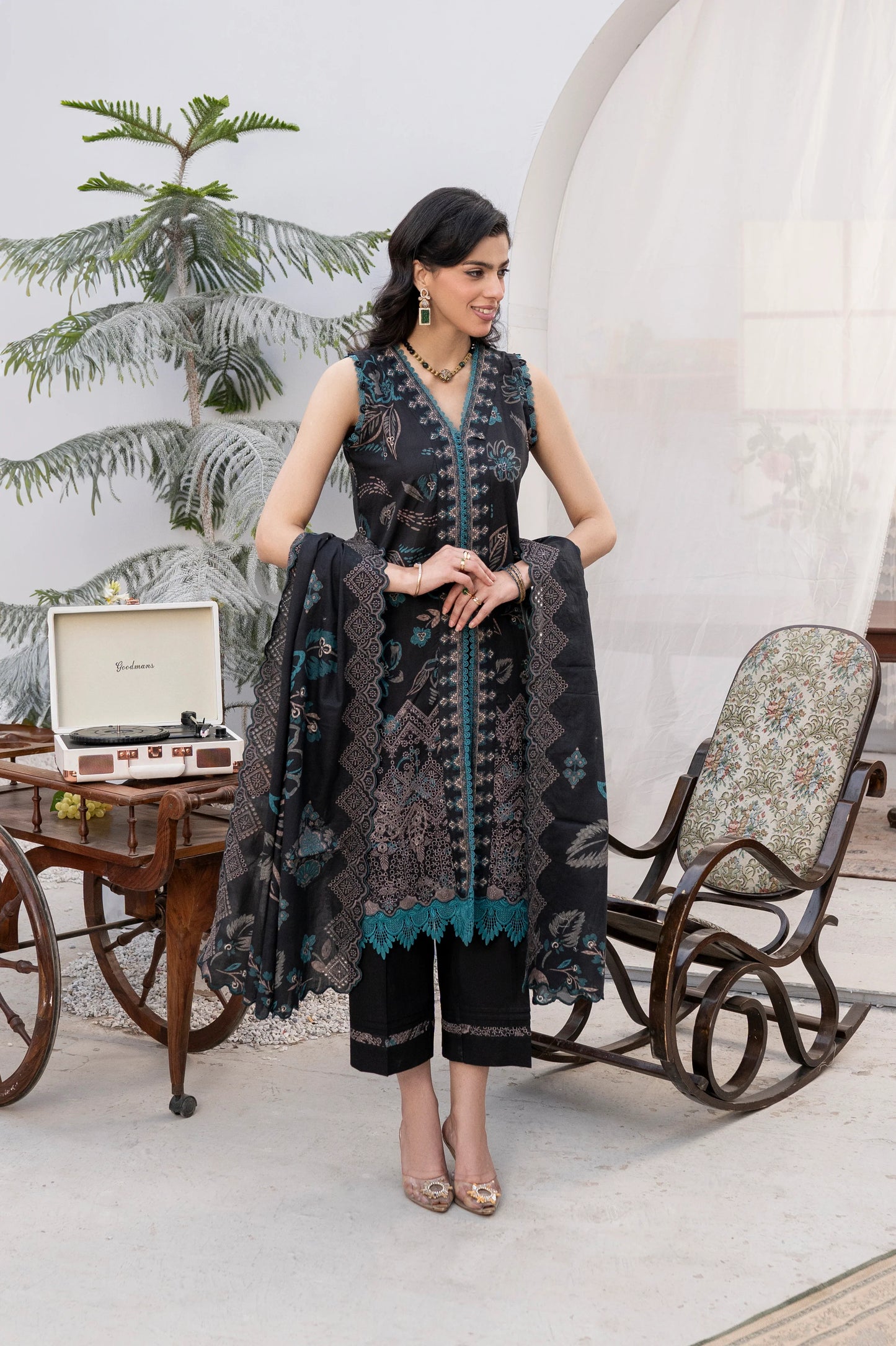 Firdous - Embroidered - Printed - Lawn - 3pc - EMB (1)