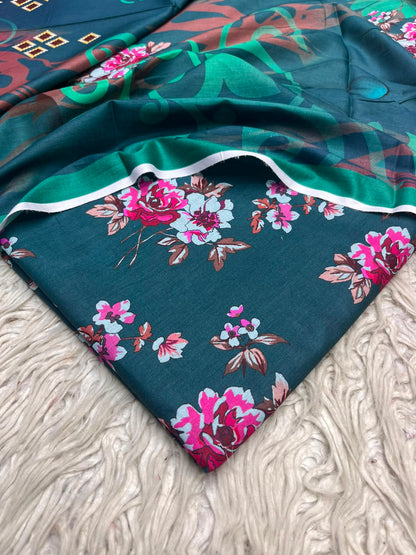 3Pc Same Digital Printed Lawn Suit 15