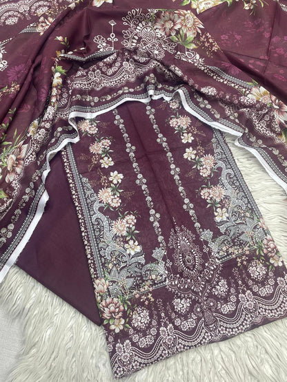 Noura 3Pc Premium Lawn 0111