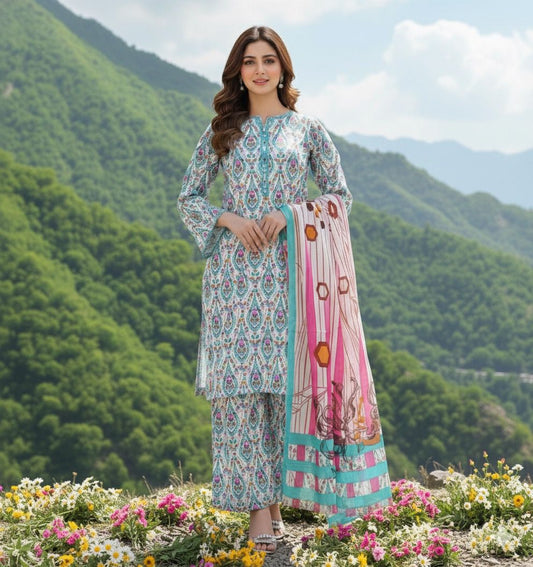 Supima 3Pc Thin Cotton D#36555