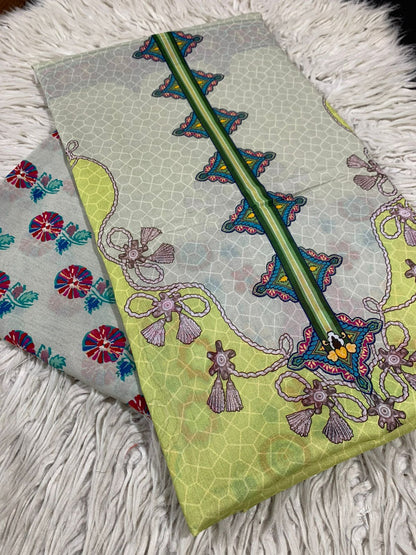 2Pc Lawn Digital Printed Suit 3234