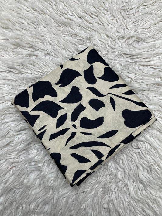 2Pc Slub Khaddar Allover Suit - 0075