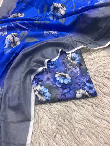 3Pc Same Digital Printed Lawn Suit 15