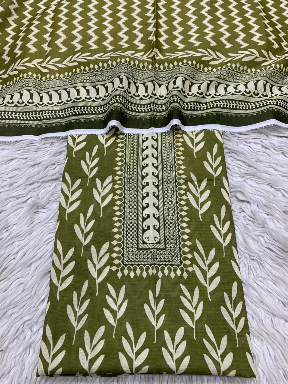 2Pc Sapphire Lawn Bana Dora Kameez & Printed Lawn Duppata Vol-6185