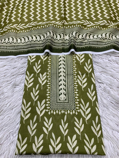 2Pc Sapphire Lawn Bana Dora Kameez & Printed Lawn Duppata Vol-6185