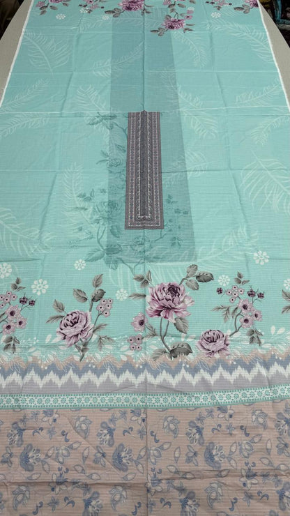 2Pc Sapphire Lawn Kameez & Duppata 3204