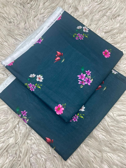 2Pc Supima Lawn Digital Printed Suit 210