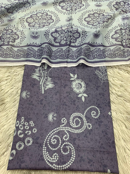 2Pc Chamki Lawn Kameez & Duppata Lawn Digital Printed Suit Vol-3224