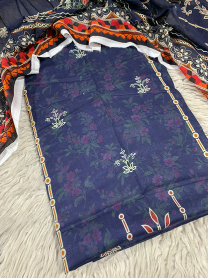 2Pc Lawn Digital Printed Suit 71