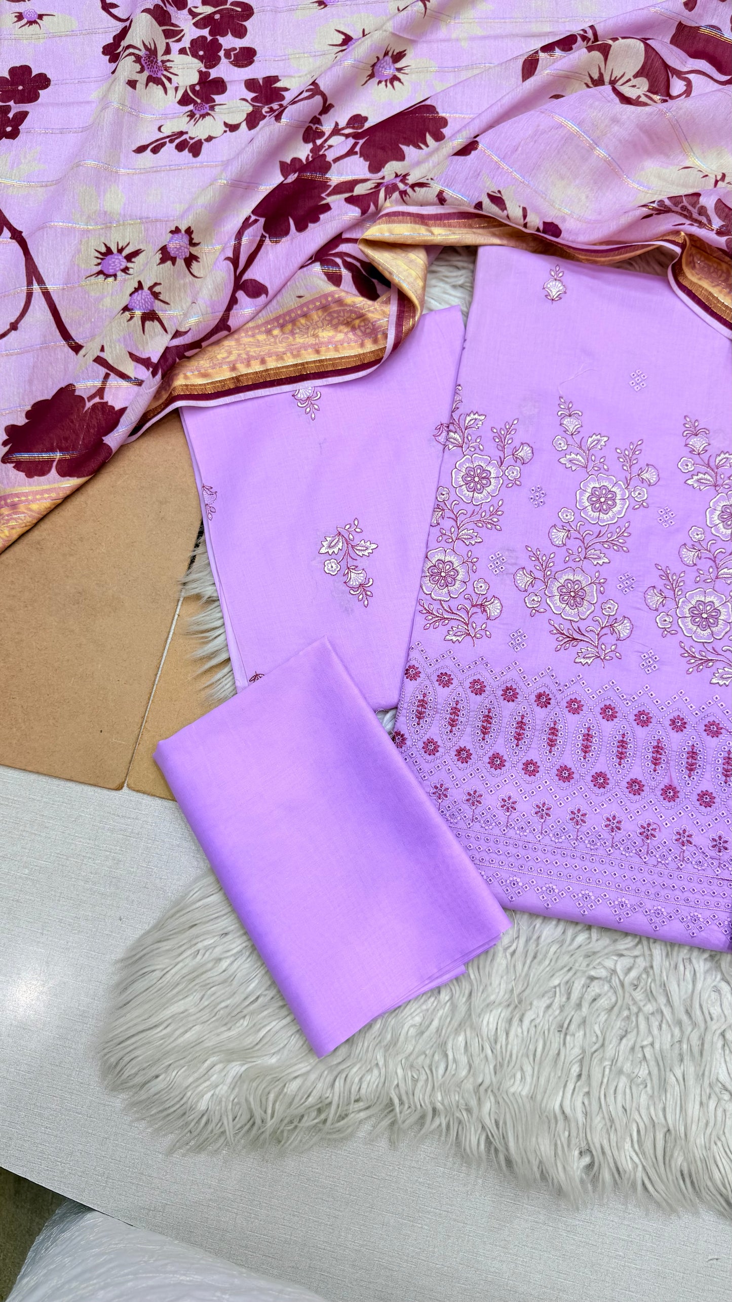 3Piece Original Embroidered Suit - Ricamo