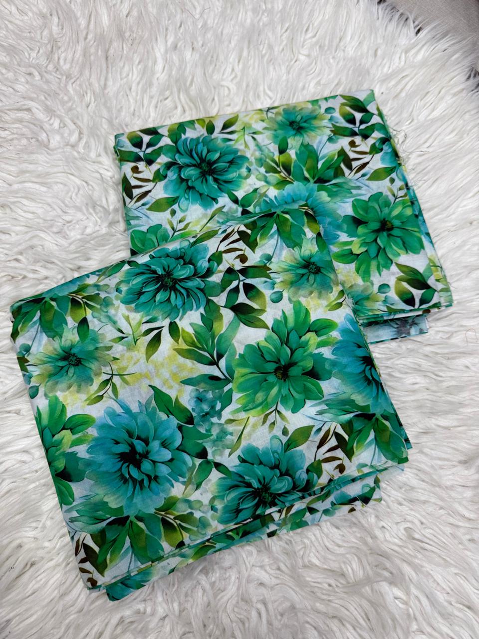 2Pc Lawn Allover Suit #41770