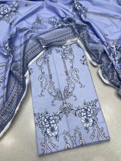 2Pc Dhanak Kameez & Dupatta Unstitched 73