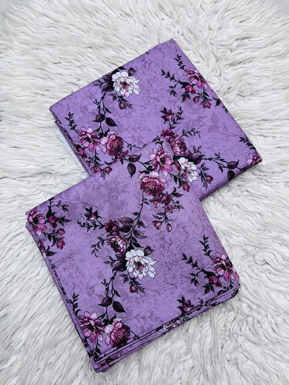 2Pc Slub Khaddar Allover Unstitched Suit Vol-0137