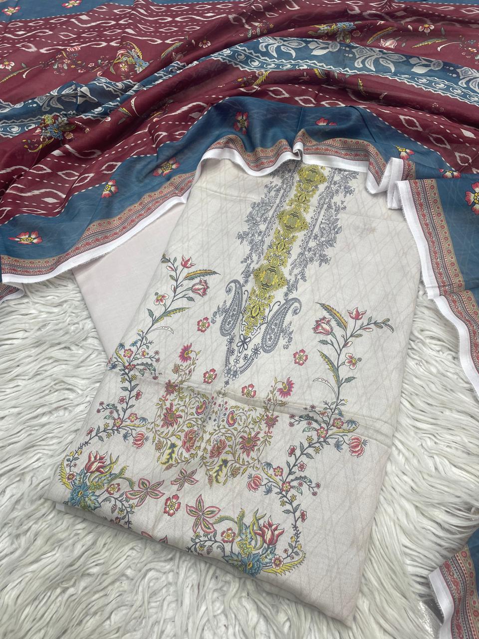 Noura 3Pc Premium Lawn 0128