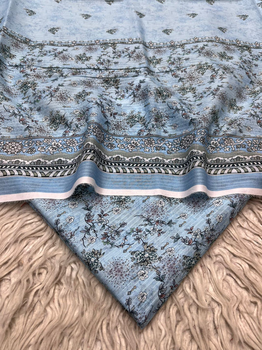 2Pc Lawn Tana  Dora Kameez & Duppata Printed Suit  Vol-3215