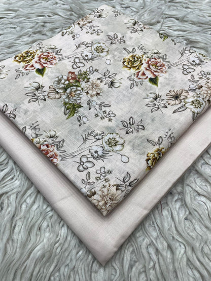 2Pc Special Edition Lawn Slub 1250