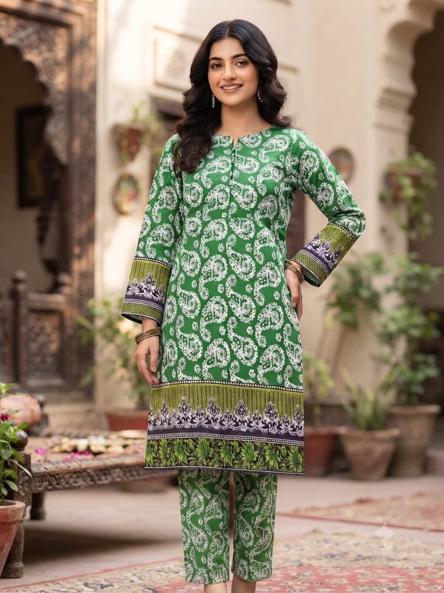 Special Edition Print Lawn 2Pc - 1408