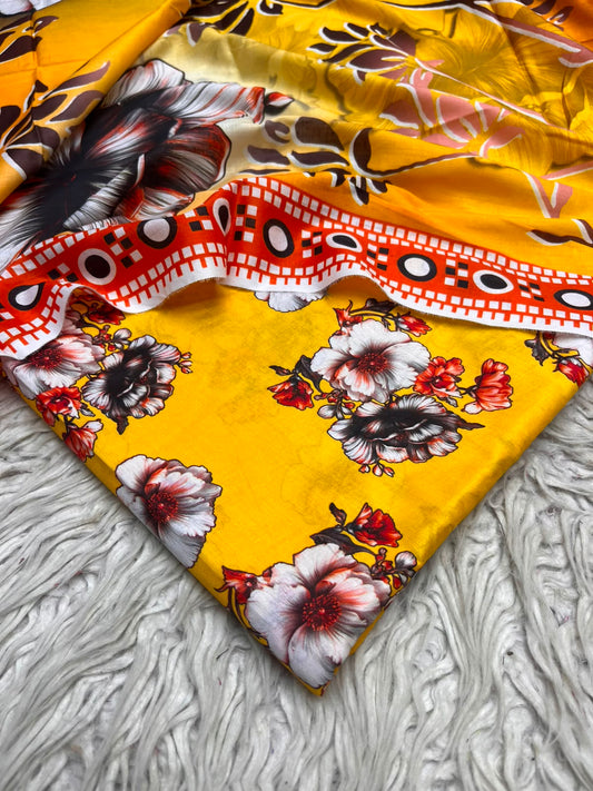 3Pc Same Digital Printed Lawn Suit 15