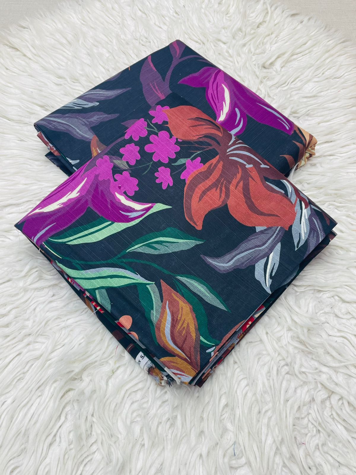 2Pc Khaddar Slub Allover Suit Vol-3182