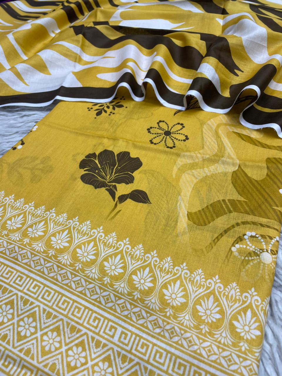 2Pc Lawn Kameez & Duppata Printed Suit  Vol-09