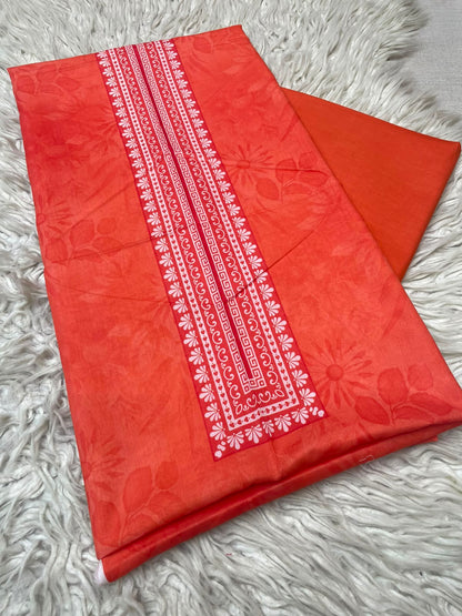 2Pc Printed Lawn Unstitched Suit 1250