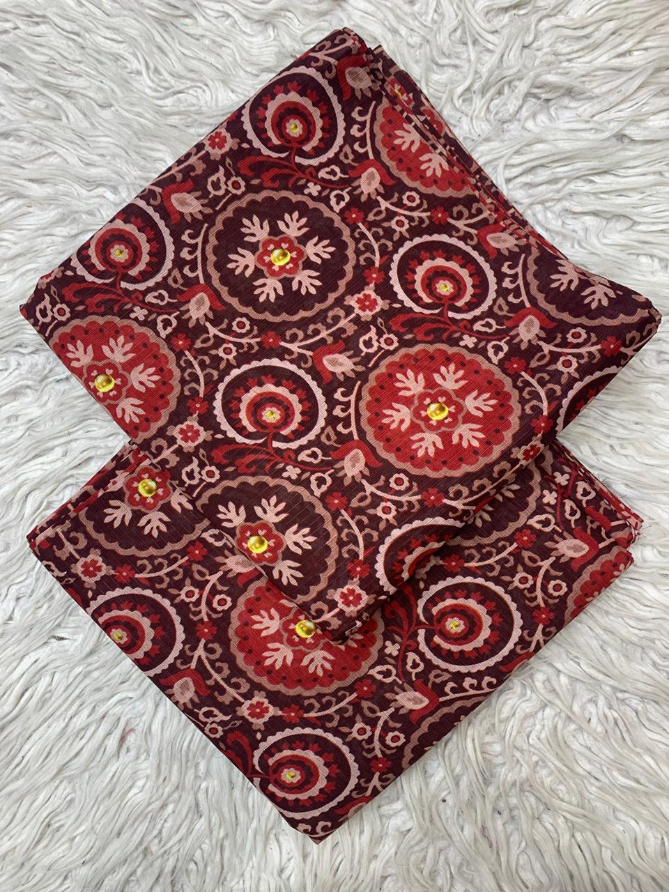 SAPPHIRE 2Pc Lawn Bana Dora Unstitched Suit Vol-0125