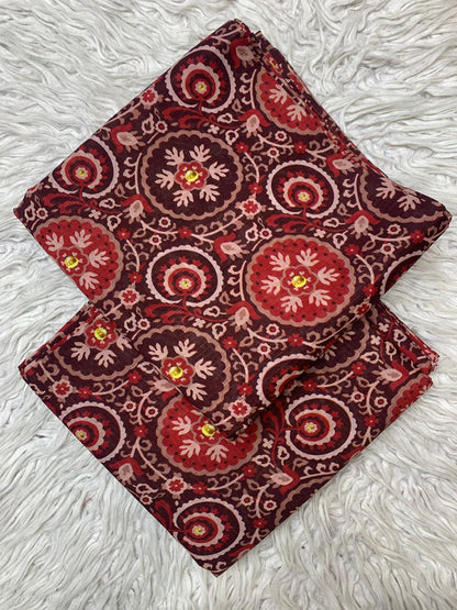 SAPPHIRE 2Pc Lawn Bana Dora Unstitched Suit Vol-0125