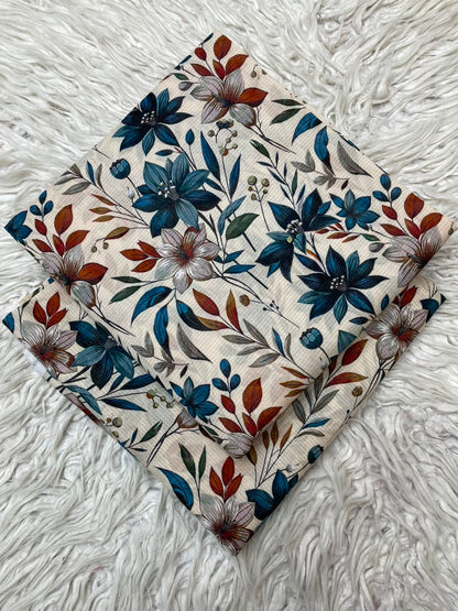 2Pc Silvary Printed Lawn Suit 495