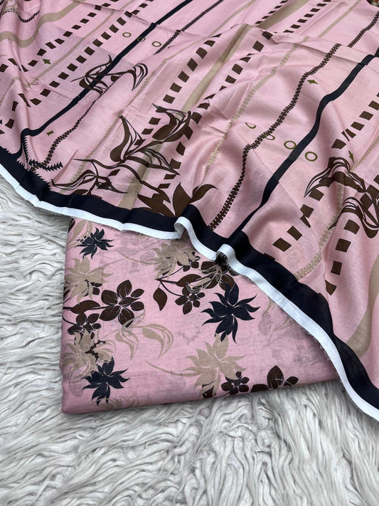 3Pc Lawn Allover Digital Printed Unstitched Suit Vol-382