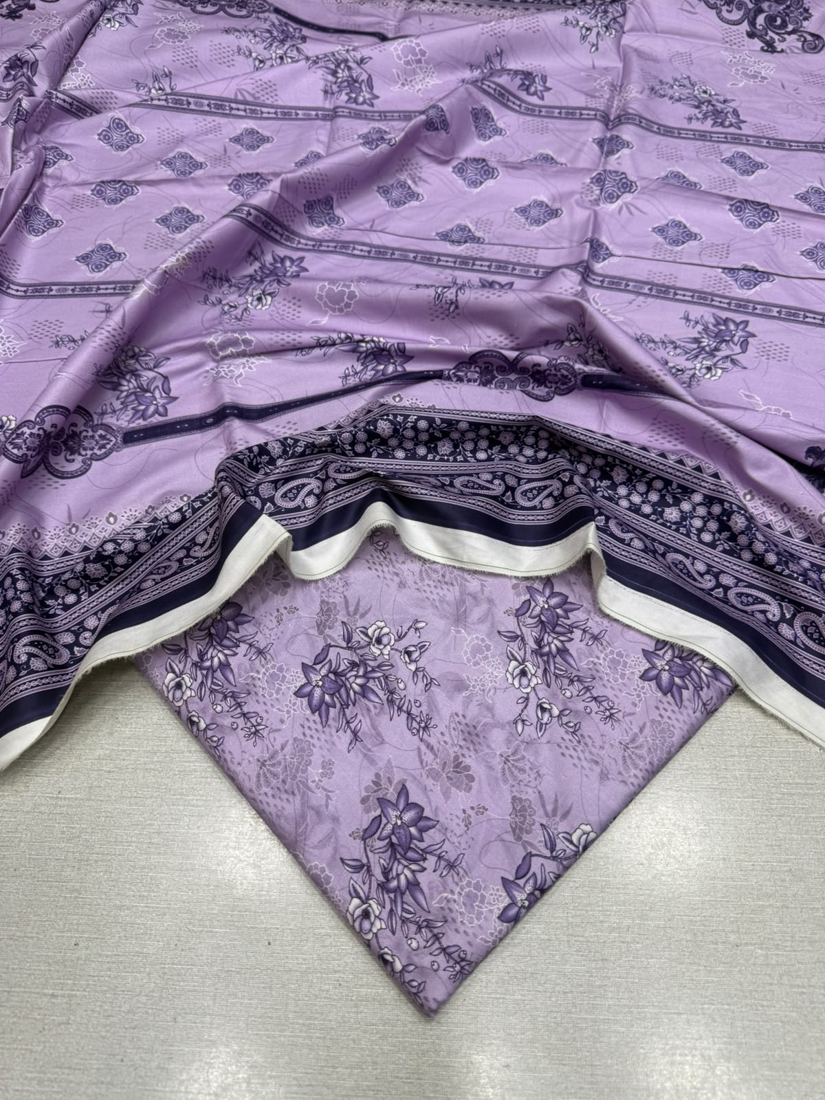 2Pc Staple Kameez & Dupatta Unstitched 62