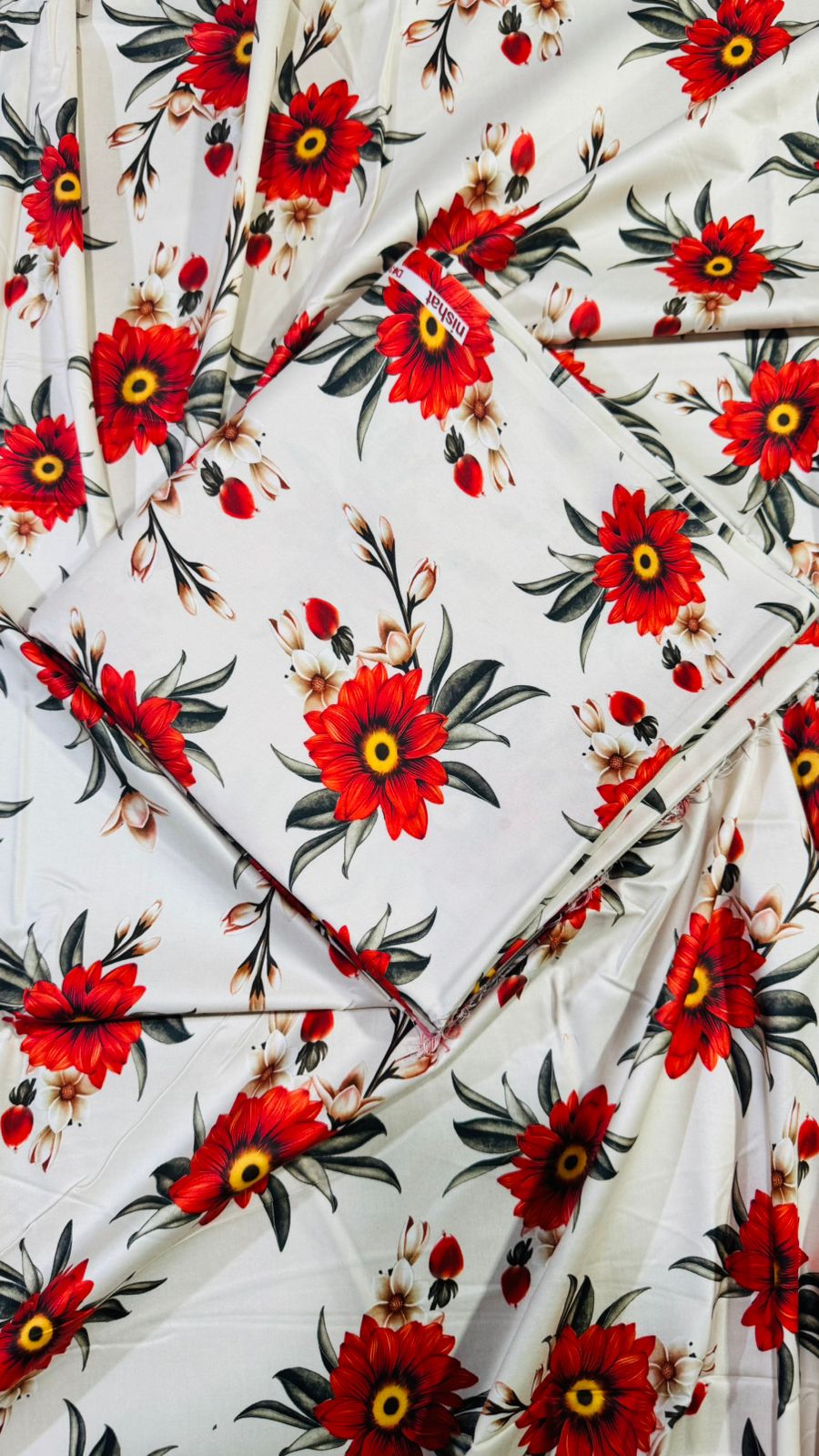 2 PC Linen Allover Unstitched Suit D-31926