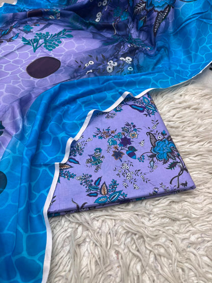 3Pc Same Digital Printed Lawn Suit 15