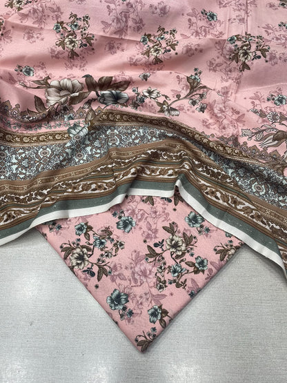 2Pc Karandi Kameez & Dupatta Suits 65