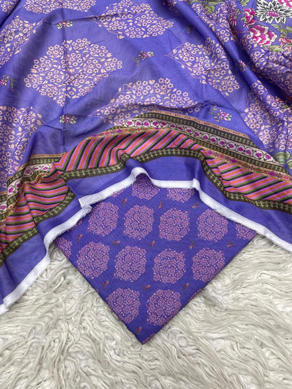 2Pc Stylo Lawn Kameez & Dupatta Printed Suit 02