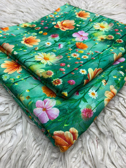 2Pc Lawn Digital Printed Suit 582