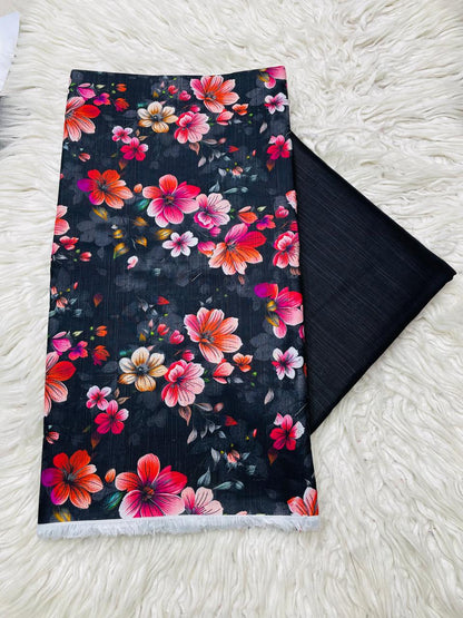 2Pc Kameez & Touser Slub Khaddar Suit Vol-0103