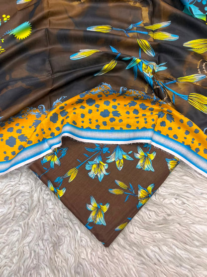 3Pc Same Digital Printed Lawn Suit 15