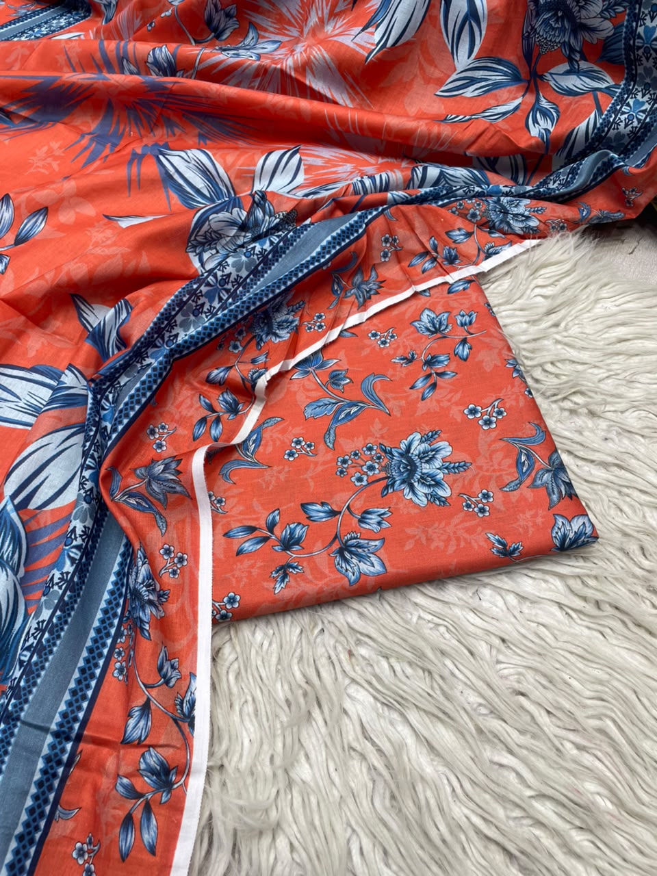 3Pc Same Digital Printed Lawn Suit 487