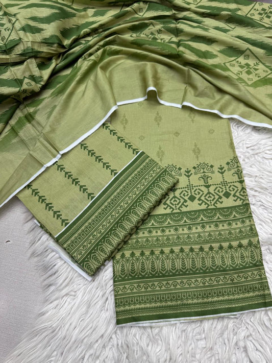 2Pc Al Karam Lawn Kameez & Dupatta - #34728