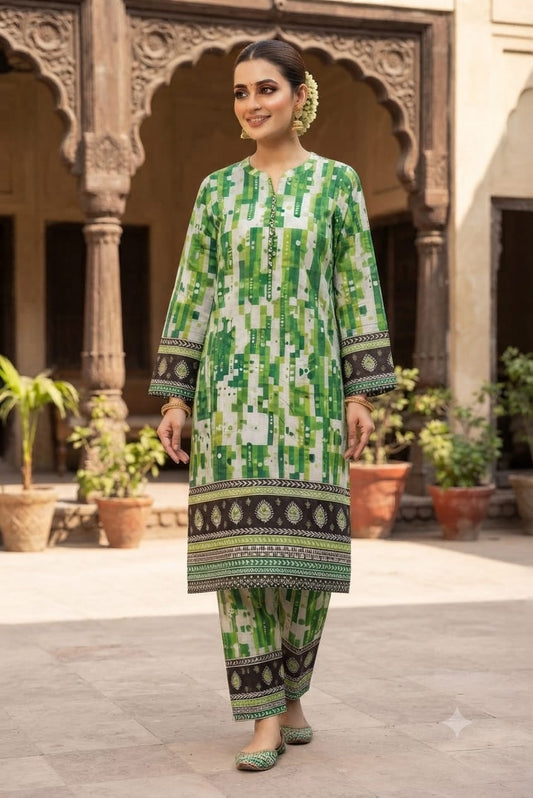 Special Edition Print Lawn 2Pc - 1408