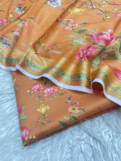 3Pc Stylo Lawn Allover Printed Vol-0011