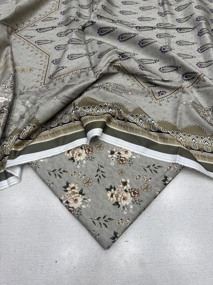 2Pc Kamal Slub Kameez & Dupatta Unstitched 61