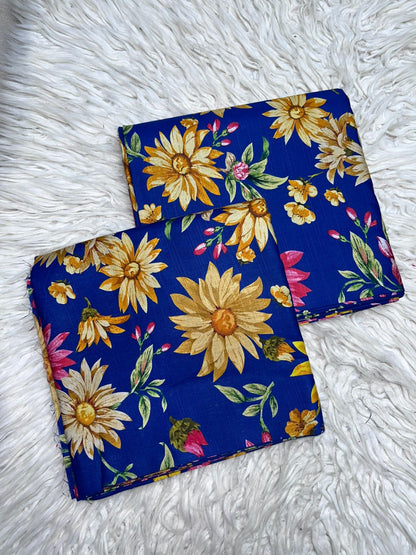 2Pc Slub Khaddar Allover Suit - 0076