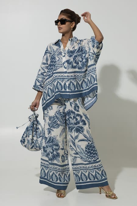 Lawn Co-Ord Set Vol-682