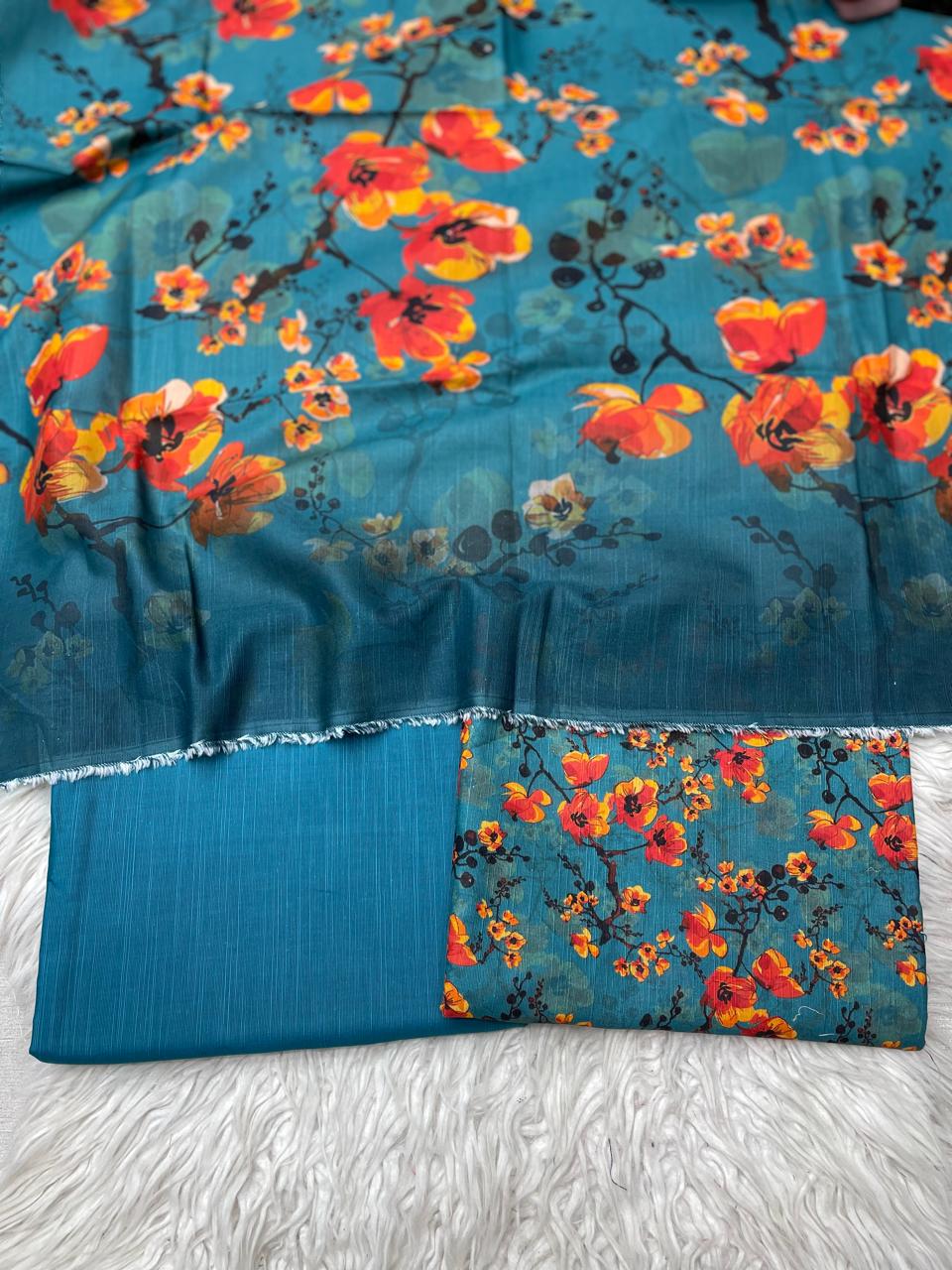 3 PC Slub Khaddar Suit Vol-0103