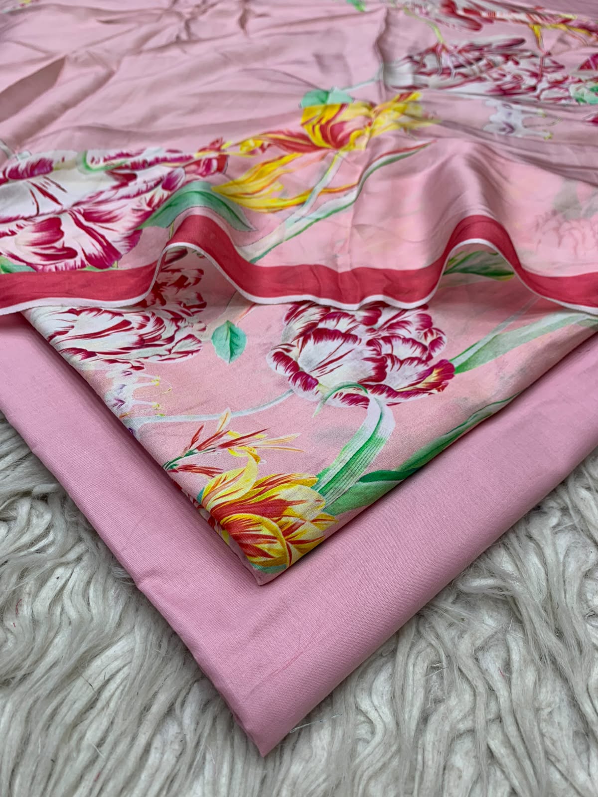 90x88 3Pc Premium Lawn Suit Vol-005
