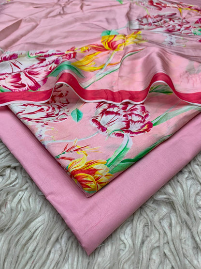 90x88 3Pc Premium Lawn Suit Vol-005