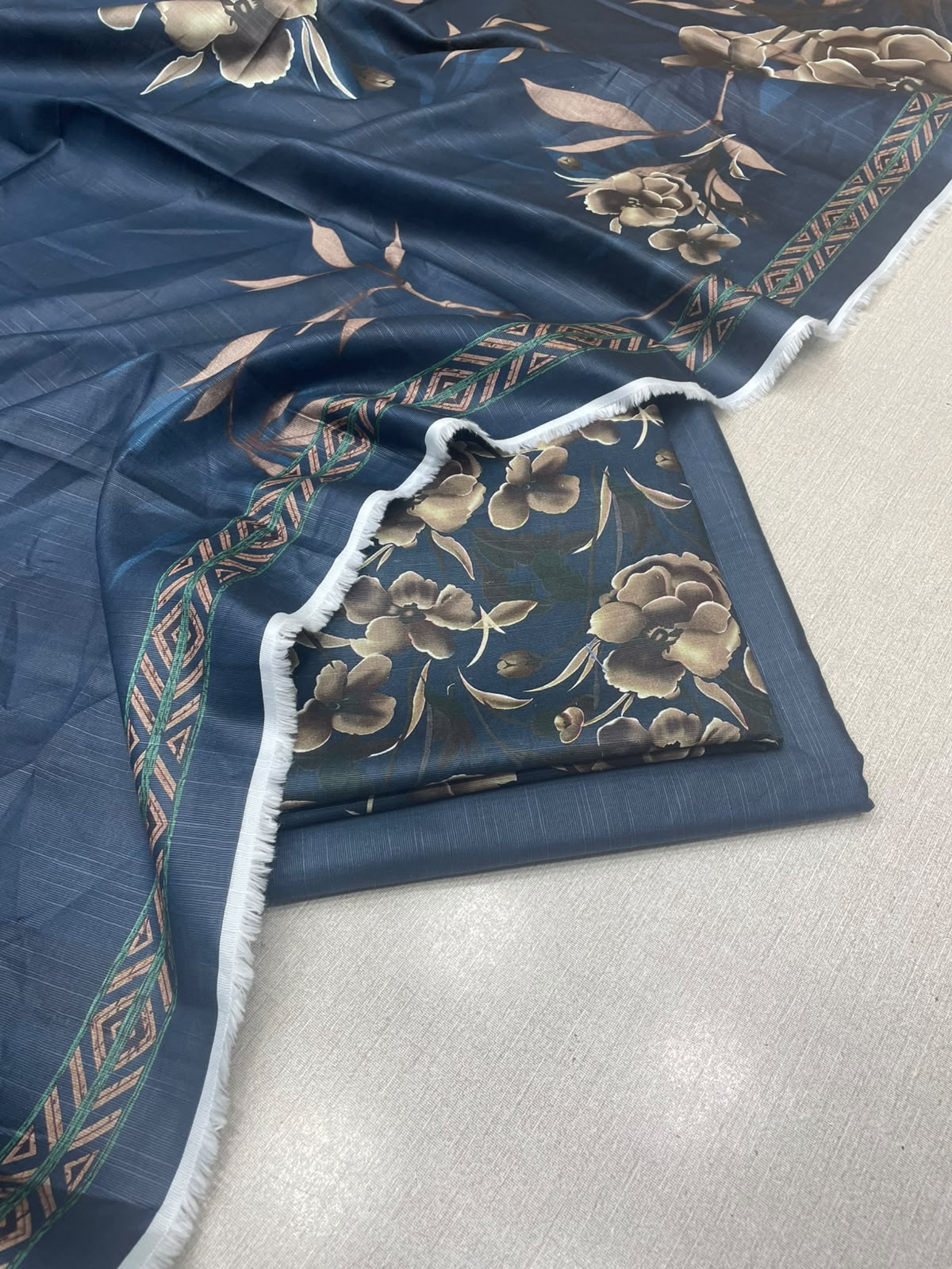 3Pc Slub Khaddar Unstitched Suit 24