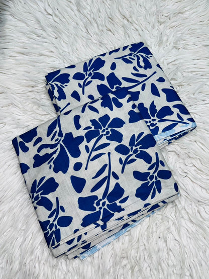 2Pc Slub Khaddar Allover Suit - 0076