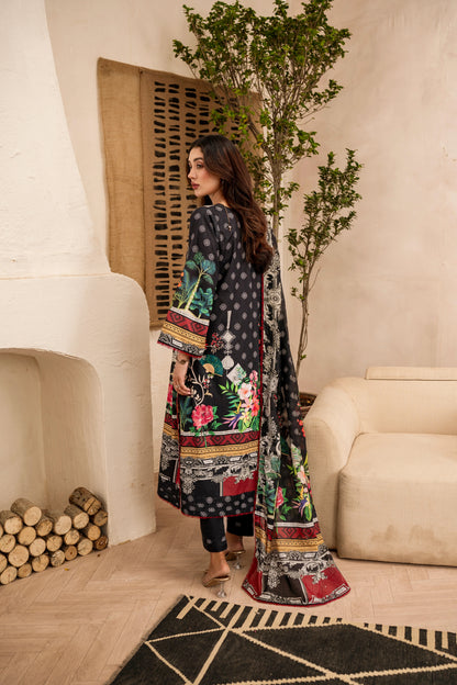 Firdous 2Pc Kameez & Trousers - D129